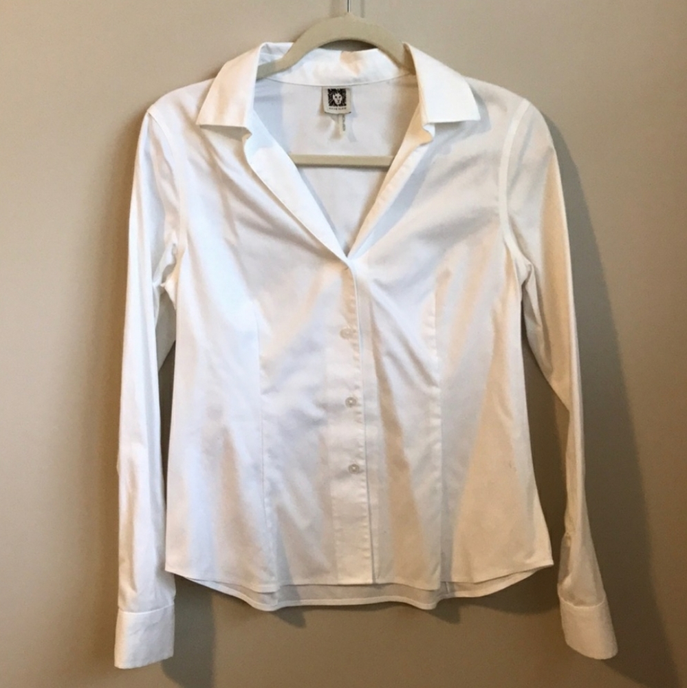 White button down shirt